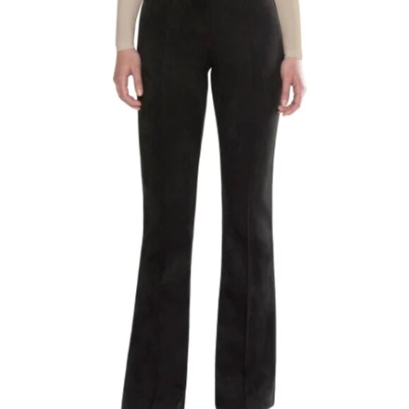 NWT Matty M Womens Bootcut Faux Suede Pull On Pants Multicolor L-2XL $60 11HL285 - Picture 2 of 9